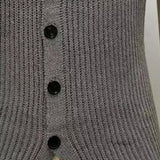 Men's V Neck Button Knit Vest 31273232X