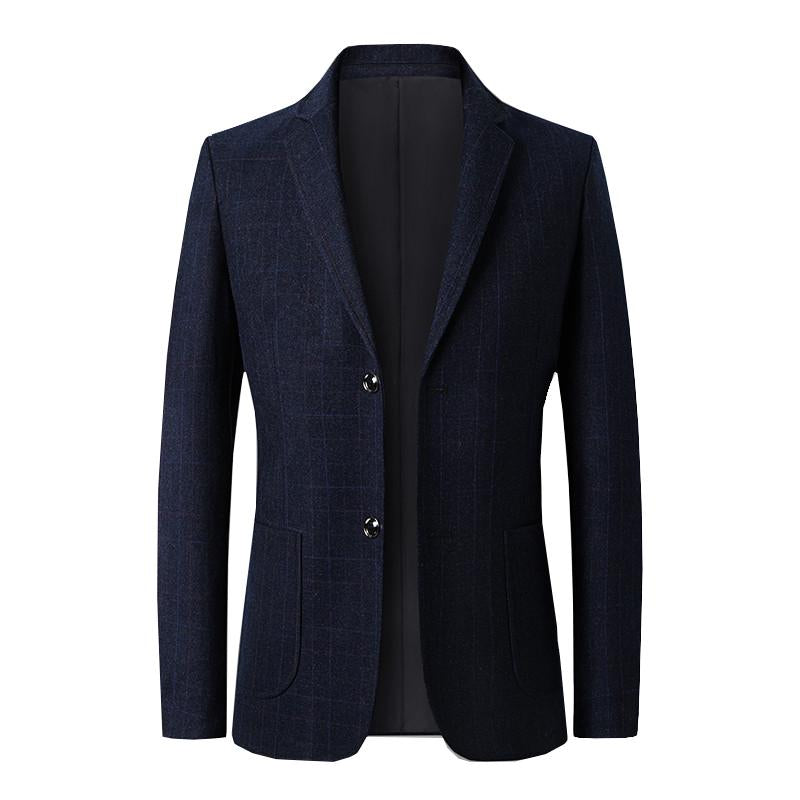 Men's Casual Slim Check Blazer 53304388X