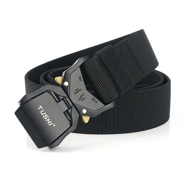 3.8Cm Wide Double Card Slot Buckle Belt Belts