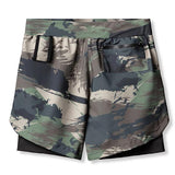 Men's Double Layer Quick Dry Sports Shorts 36316818M