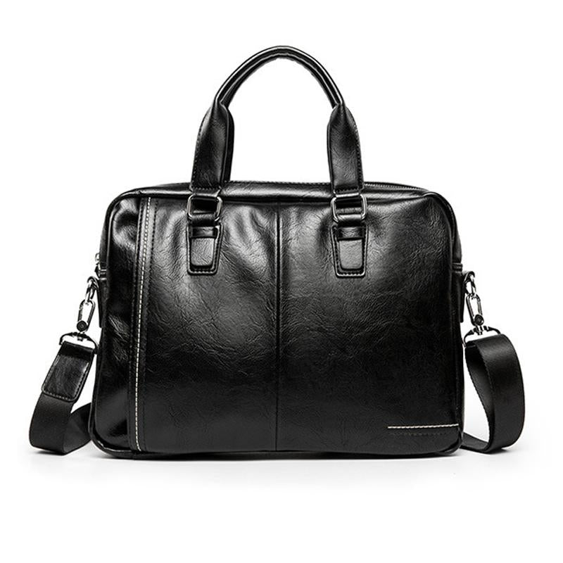 Men's Solid Color Briefcase 16719509Y