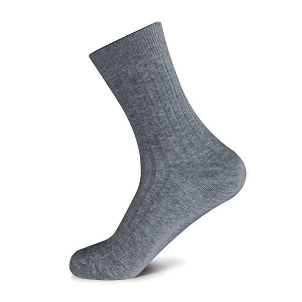 Mens Cotton Socks 74681851W Medium Gray / 24-26Cm(39-42 Acc