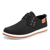 Mens Casual Canvas Shoes 02665670 Black / 6.5 Shoes
