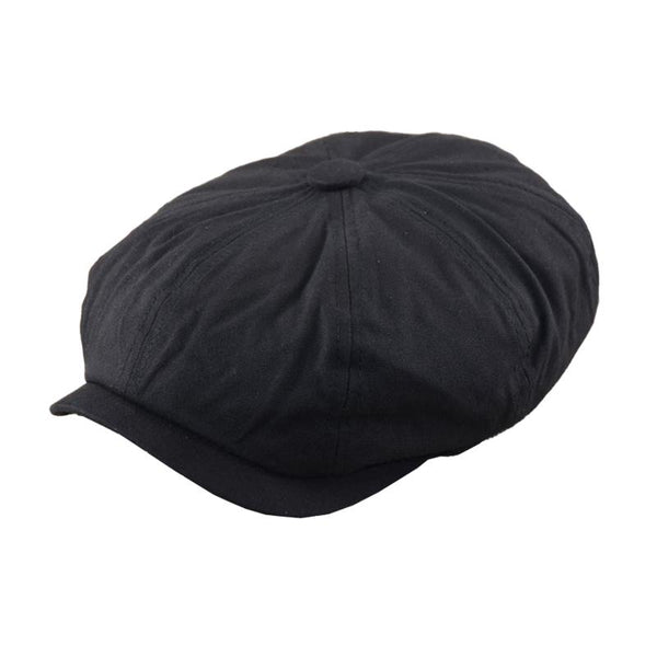 Men's Cotton Linen Vintage Octagonal Hat Beret 36520205X