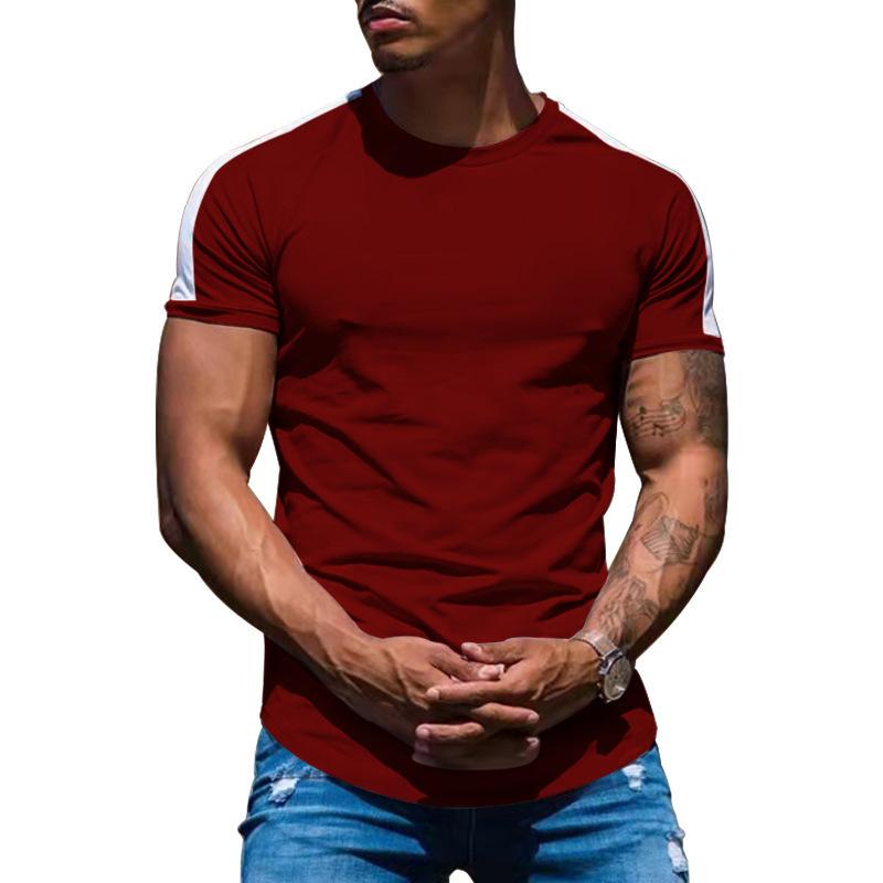 Men's Casual Sports Round Neck Quick-drying Short-sleeved T-shirt 55793661M