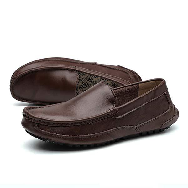 Mens Slip-On Leather Loafers 51327379 Shoes