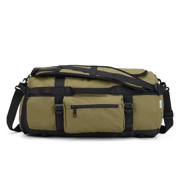 Casual Outdoor Waterproof Large Capacity Travel Bag Army Green