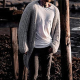 Men's Thick Needle Cardigan Sweater Coat 87480700X