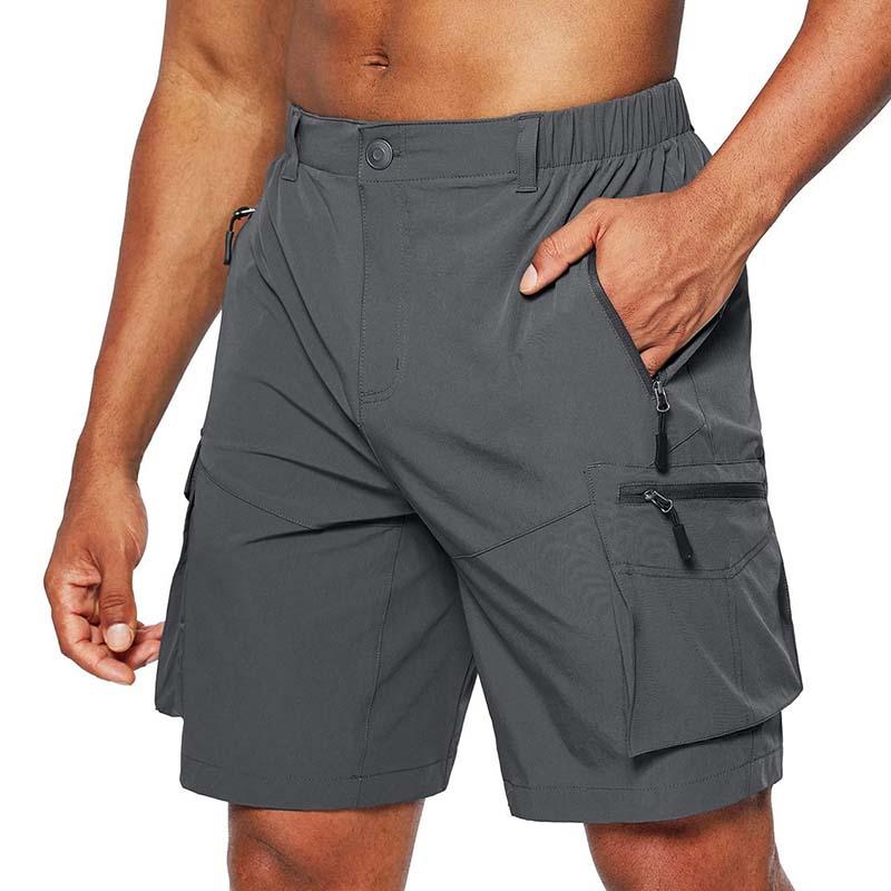 Men's Casual Multi-pocket Quick Dry Shorts 24086685M