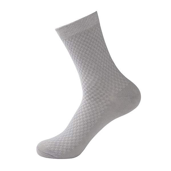 Mens Cotton Socks 74392762W Gray Acc