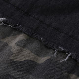 Men's Vintage Washed Denim Long Sleeve Shirt 87323555X