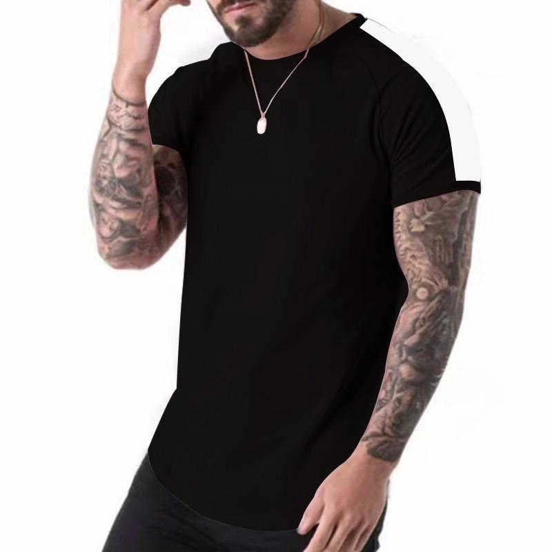 Men's Casual Sports Round Neck Quick-drying Short-sleeved T-shirt 55793661M