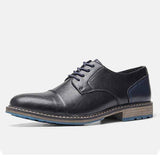 Mens Vintage Business Casual Shoes 88363966 Black / 6.5 Shoes