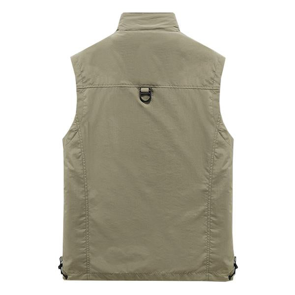 Mens Outdoor Multi-Pocket Quick-Drying Vest 65344280M Vests