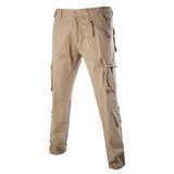 Men's Vintage Multi-Pocket Cargo Pants 23443597Y