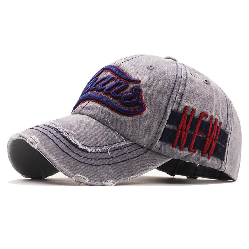 Brevbrodert baseballcaps for menn 54973199Y