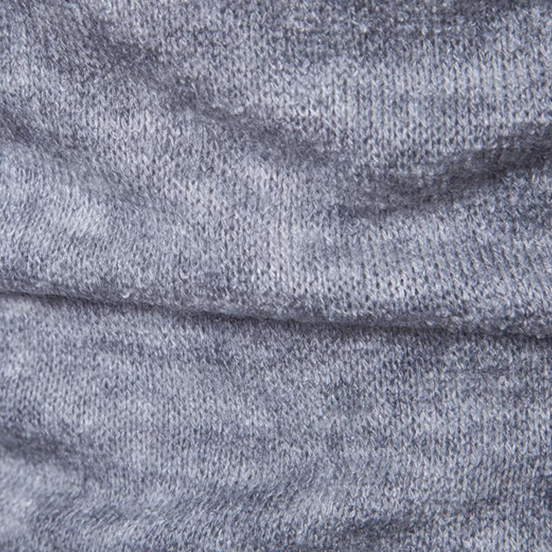 Men's Fake Two Piece Solid Color Knitted Sweater 59321235Y