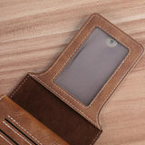 Men's Vintage Multifunctional Tri-Fold Compact Wallet 37104716Y
