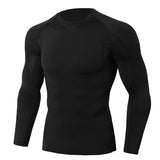 Men's Color Block Long Sleeve Quick Dry T-Shirt 89799173Y