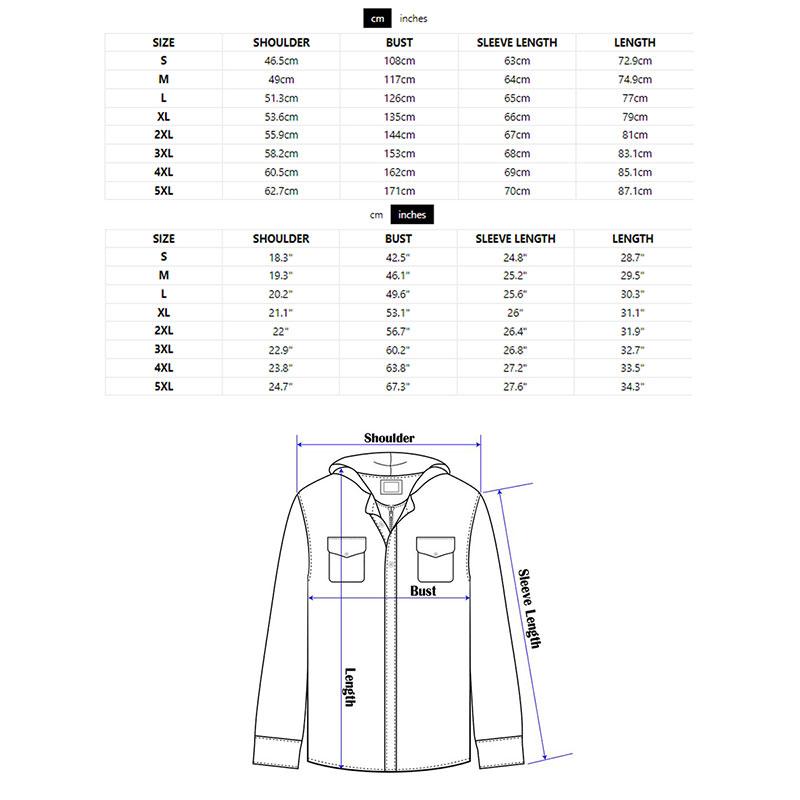 Men's Hooded Retro Graphic Print Thick Shirt Jacket 05107271Z