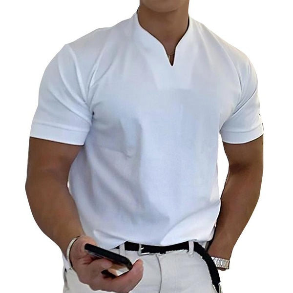 Men's Casual Tough Guy Muscle Short Sleeve T-Shirt 66713441Y