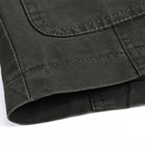Men's Casual Suit Collar Multi-pocket Loose Blazer 77208494M
