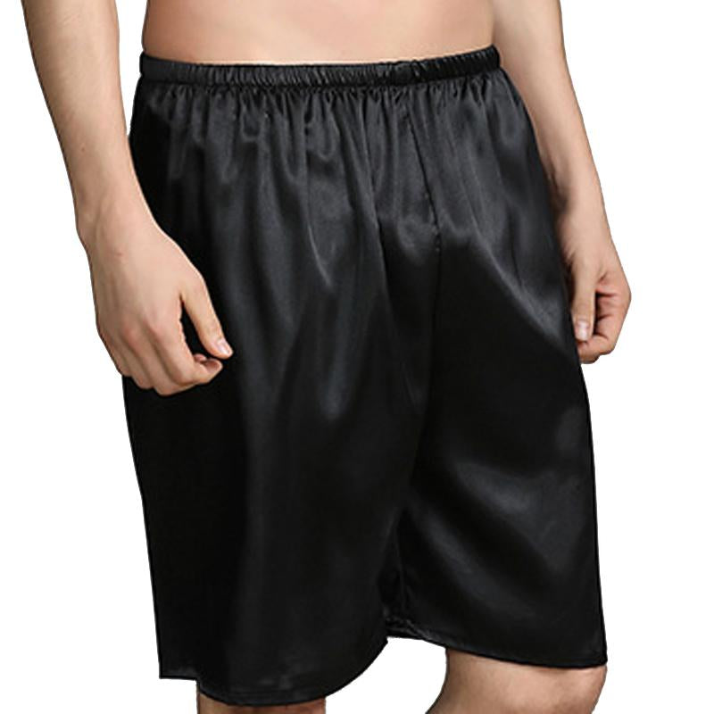 Men's Simple Solid Color Pajama Shorts 90264481Y