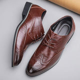 Mens Brogue Formal Leather Shoes 03039665 Shoes