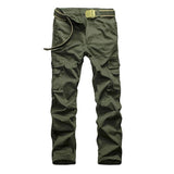 Mens Pocket Pants (Without Belt) 59787059X Army Green / 28 Pants