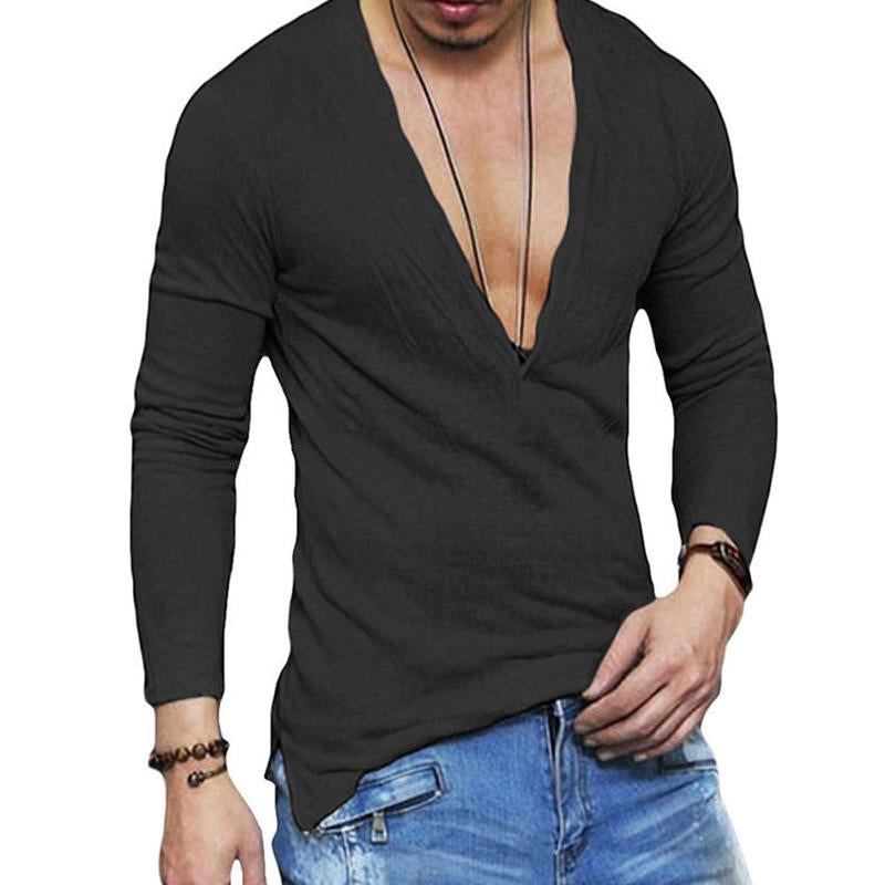 Men's Pullover Breathable T-shirt 10918572X