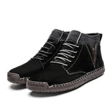 High Top Mens Boots Black / 6 Shoes