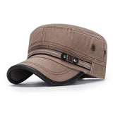 Mens Leather Brim Vintage Hat 86827533W Brown Hats