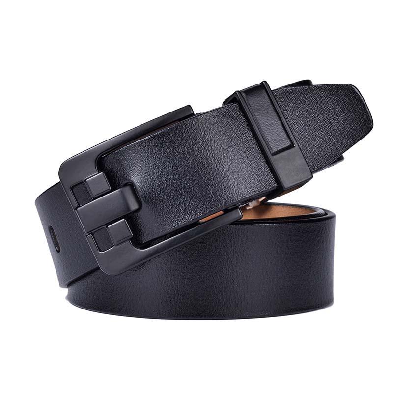 Ceinture en cuir avec boucle ardillon pour homme 22879856Q