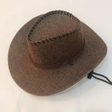 Breathable Outdoor Western Cowboy Hat 85308808M Coffee / M56-58Cm Hats