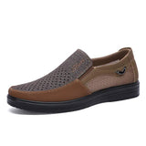MEN'S SLIP-ON HOLLOW CASUAL SHOES 70207591