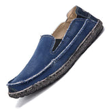 Mens Washed Denim Canvas Breathable Casual Shoes 14309547 Shoes