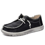 Mens Slip-On Canvas Shoes 63069952 Black / 6.5 Shoes