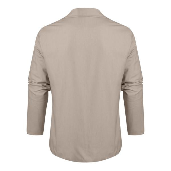 Mens Loose Cotton And Linen Suit Jacket 23703706X Coats & Jackets