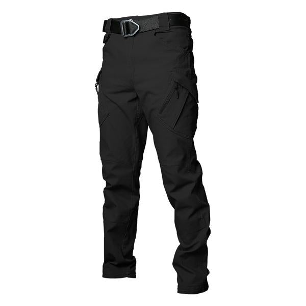 Mens Pocket Camo Cargo Pants 93368613X Black / S Pants