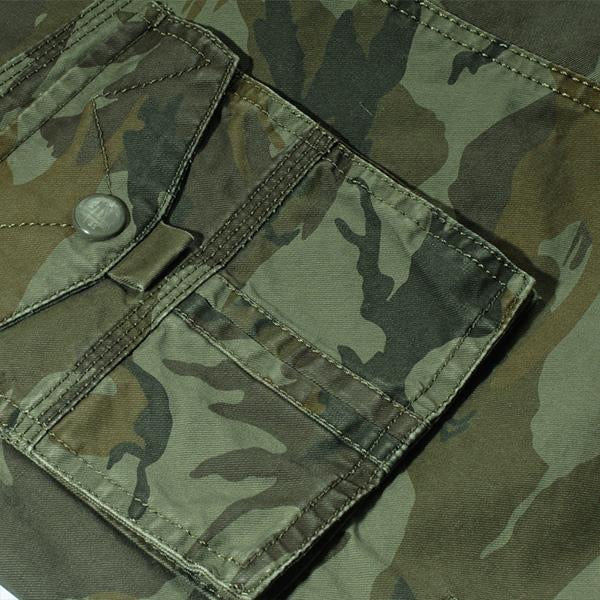 Mens Camo Cargo Shorts (Belt Excluded) 85041070M Shorts