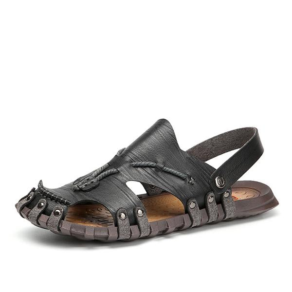 Mens Retro Beach Shoes 24428089X Black / 6 Shoes
