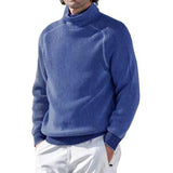 Men's Solid Color Turtleneck Pullover Sweater 04282107X