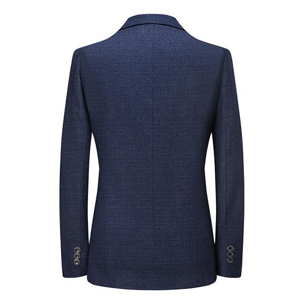 Mens Solid Color Lapel Casual Blazer 67202199M Coats & Jackets