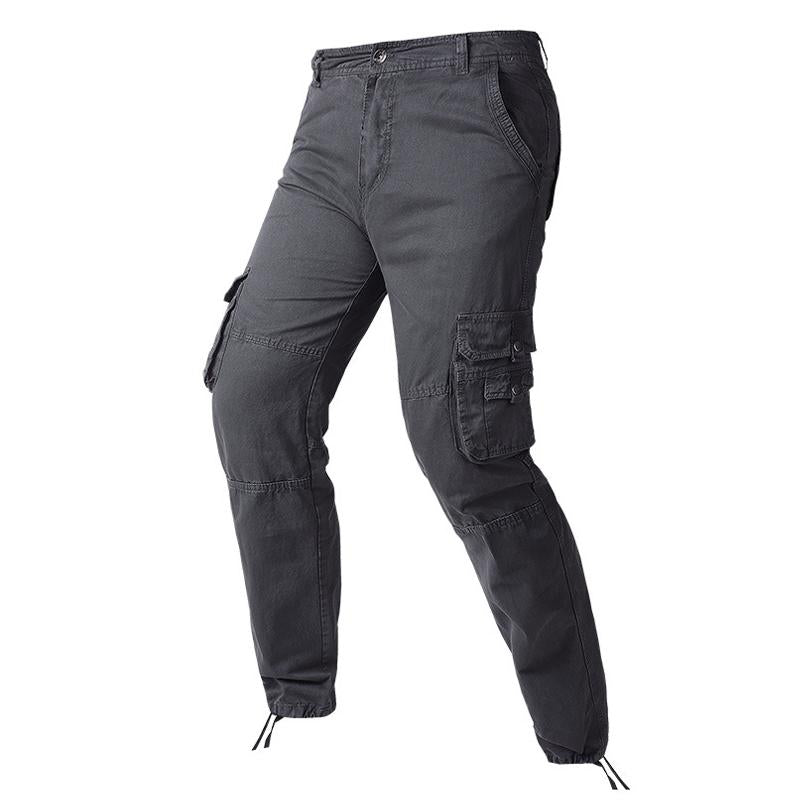 Men's Casual Straight Cargo Pants 42558173Y