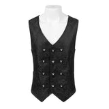 Men's Vintage Multi-Breasted V-Neck Vest 04425277X