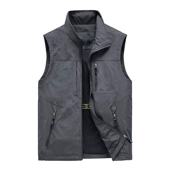 Mens Casual Vest 40414103W Gray / M Vests