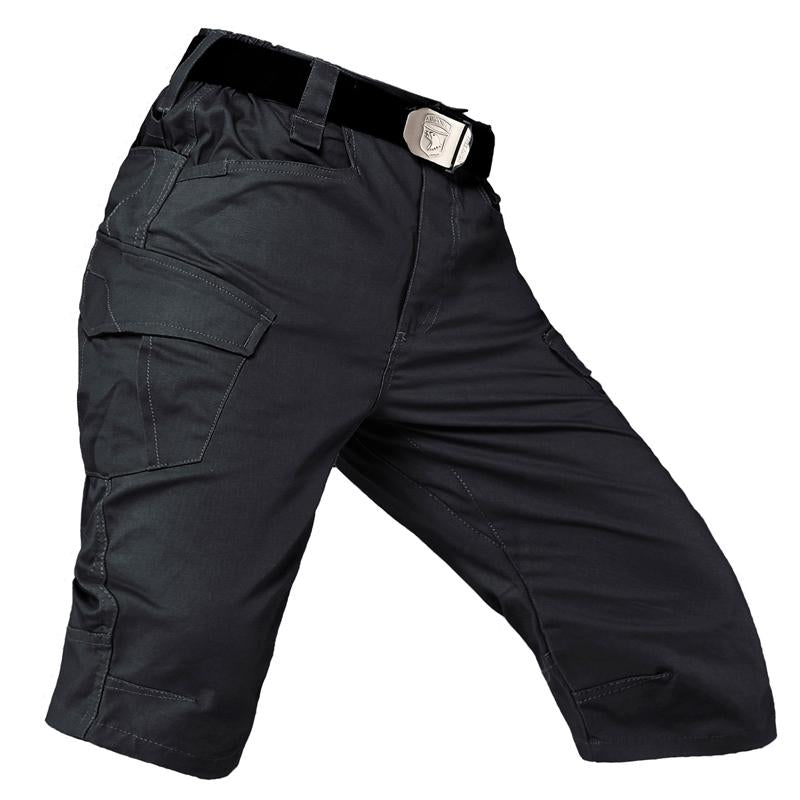 Pantalones cortos cargo de color liso para hombre 48530337Y (sin cinturón)