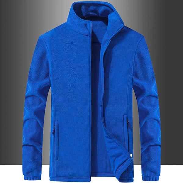 Mens Fleece Jacket 46422977W Blue / M Coats & Jackets