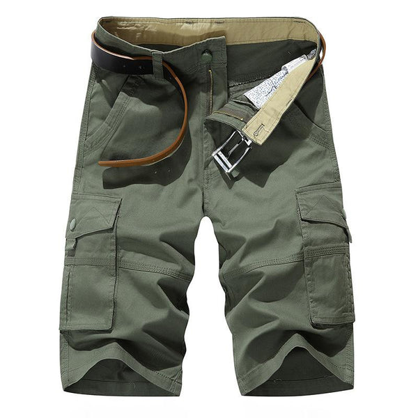 Men's Casual Multi-Pocket Cargo Shorts 49287749Y