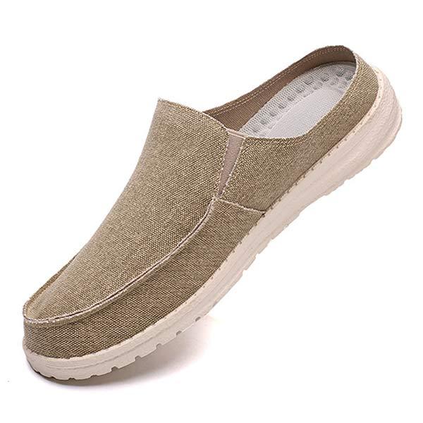 Mens Canvas Half Slippers 57766539 Shoes